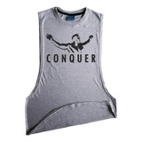 Musculosa Sudadera Arnold Conquer Gym Gimnasio Crossfit