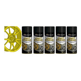 Tinta Spray Dip Weel Envelopamento Liquido Cor Amarelo 5 Uni