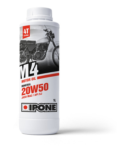 Aceite Ipone Mineral M4 20w-50 1l Genamax