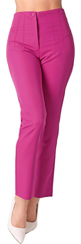 Pantalón Vestir Skinny Mujer Rosa Stfashion 79304811