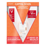Kit Vichy Capital Soleil Protector Solar Anti-manchas 3pzs