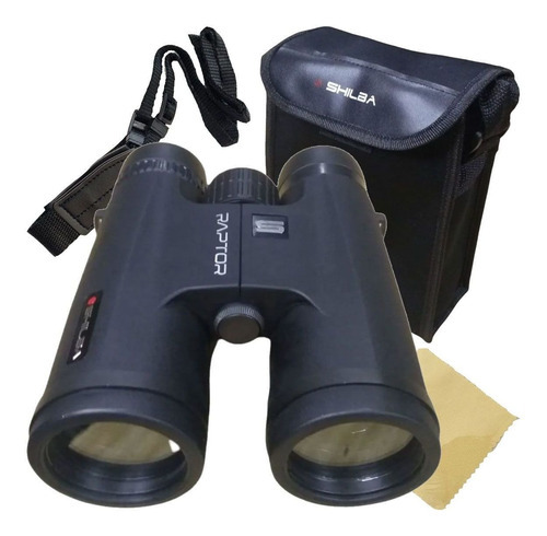 Binocular 10 X 42 Shilba Raptor Premium Bk7 Avistaje Nautica Color Negro