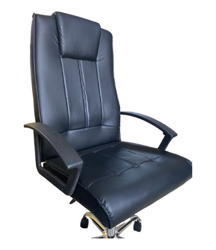 Silla De Oficina Gerencial Ejecutiva Color Negro Pc 4025