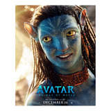 Póster Avatar El Camino Del Agua Na'vi Clan Metkayina Sci-fi