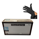 Guante Nitrilo Negro Clean Carrier 100 Unidades