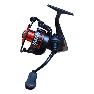 Carrete Pesca Rapala Nuyun 5000 Drag 10 Kgs Negro/rojo Derecho/izquierdo