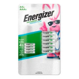 Pila Recargable Energizer Recharge 6 Pzas Aa Y 4 Pzas Aaa