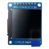 Display Ips 1.3 Spi - St7789 - 65 Mil Cores