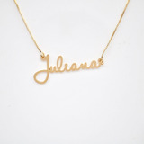 Colar Corrente Com Nome Personalizado - Juliana