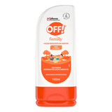 Repelente De Insetos Off Family Adulto Infantil 100ml Loção