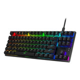 Teclado Mecánico Hyperx Alloy Origins Español Aqua Gaming Color Del Teclado Negro Idioma Español Latinoamérica