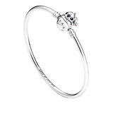 Pulsera Pandora  Stitch Disney Moments Rígida Plata Ale925