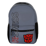 Mochila Casual Escolar Ciber Transformers