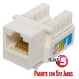 10pz Jack Rj45 Cat5 Conector Hembra Red Utp  Xcase Fluke T