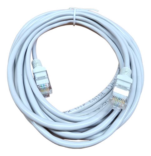 Cable De Red Utp 5 Metros Rj45 Cat 5e Patch Cord Armado