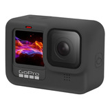 Protector Carcasa  Silicona + Lente Cámara Gopro 9 Black 