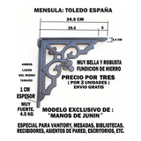 Mensula Fundicion Mod: Toledo Precio X 3 (tres) Envio Gratis