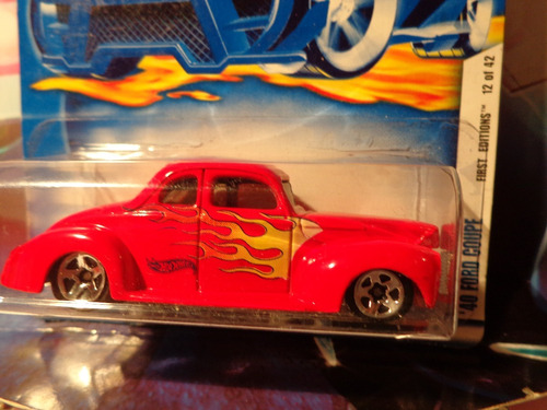 Hot Wheels 40 Ford Coupe  First Editions 2002   Rosario