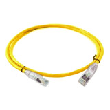 Cable Red Utp Armado Patch Cord Pc Cat. 5e 0,90 Mt Amarillo