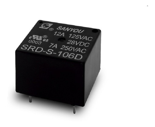 Relay 6v 10a 240v 1 Inversor Srd-s106d