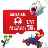 Cartão Memória Micro Sd Sandisk 128g Nintendo Switch Sandisk