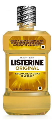 Enjuague Bucal Original 500ml Listerine