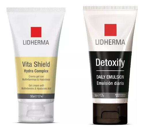 Vita Shield Hydra Complex + Detoxify Daily Emulsion Lidherma