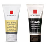 Vita Shield Hydra Complex + Detoxify Daily Emulsion Lidherma