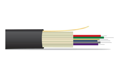 Cable Fibra Optica  Monot Dieléctrico 6h Mult. Om4 X100m