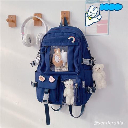 Mochila Moda Mujer Colegio Coreano Kawaii