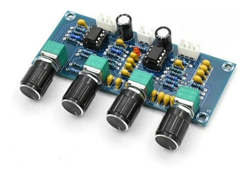 Modulo Preamplificador Estéreo Control De Tres Tonos 12v Dc