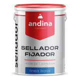 Sellador Fijador Al Agua Andina X 4lts - Prestigio