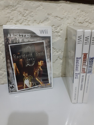 Resident Evil Zero Wii Otimo Presente Lacrado