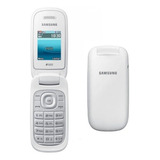 E1272 Samsung Idoso, Flip 4g Exclusivo Branco