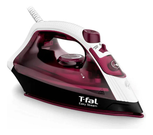 Plancha Vapor Easy Steam Antiadherente 1200w Morado T-fal