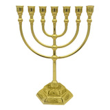 Candelabro Menorah De 7 Ramas, Templo De Jerusalén, 12 Tribu