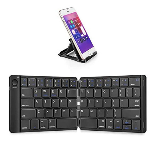 Teclado Bluetooth Plegable - Teclado Inalámbrico Portátil