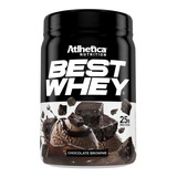 Suplemento Em Pó Atlhetica Nutrition  Best Whey Best Whey Proteínas Best Whey Sabor  Chocolate Brownie Em Pote De 450g