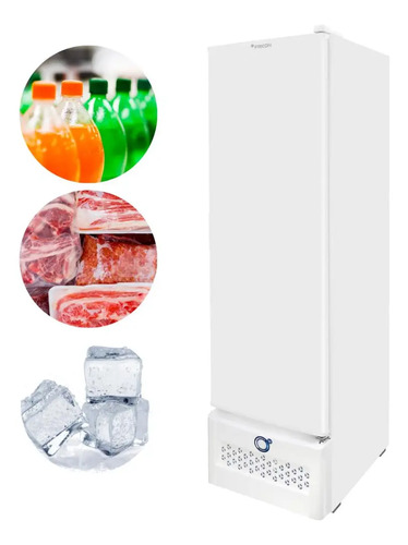 Freezer Conservador Vertical 284 L Branco Vcet284c Fricon | Parcelamento sem juros