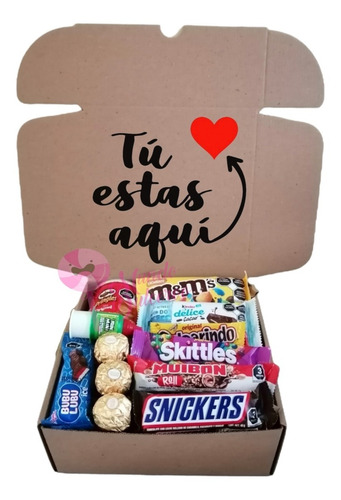 Caja Sorpresa De Dulces Y Chocolates