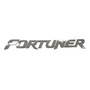 Emblema Letras Fortuner Cromadas ( Tecnologia 3m) Toyota Fortuner