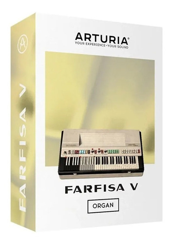 Software Arturia Farfisa V Organo Original Licencia Oficial