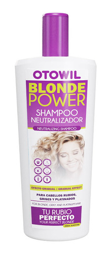 Otowil Shampoo Blonde Power Neutralizador X250  