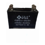 Capacitor Ventilador Condensador Aire Acondc 4uf Mf 450vac