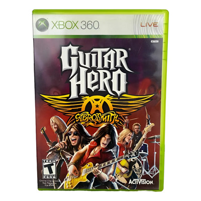 Guitar Hero Aerosmith Xbox 360 (Reacondicionado) | Meses sin interés