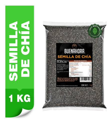 Chía Semilla Calidad Premium 1 Kg