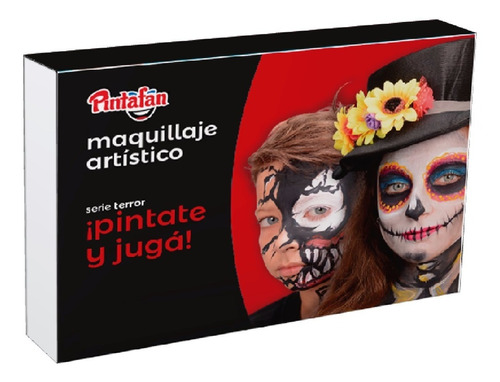 Kit Maquillaje Artistico Terror Infantil Halloween Niños