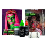 Kit Zumbi Halloween Para Efeitos Especiais Colormake