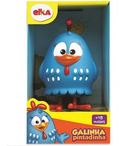 Boneco Galinha Pintadinha Elka 1127