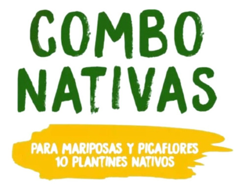  Combo De Nativas Para Mariposas Y Picaflores